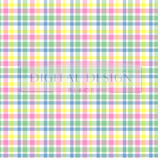Easter Plaid VinylV14
