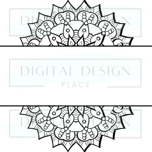 Mandala Frame PJP1