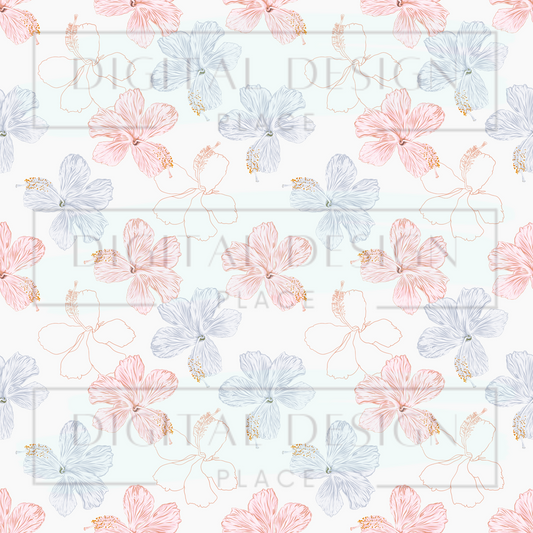 Hibiscus Dainty VinylV312