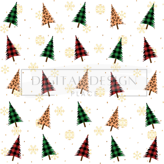 Christmas Tree Vinyl Sheet