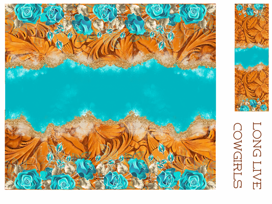 Turqouise Cowgirl WrB3