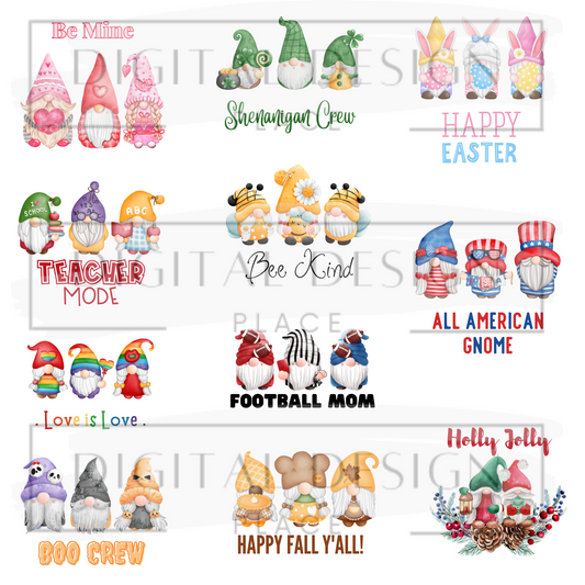 Gnomes Themed Element Sheet