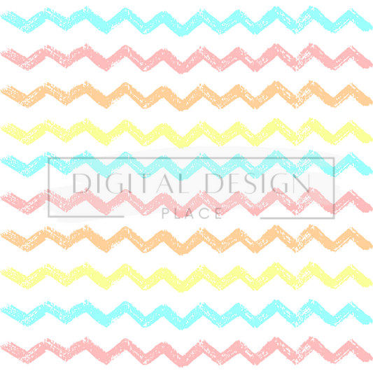 Easter Chevron VinylV12